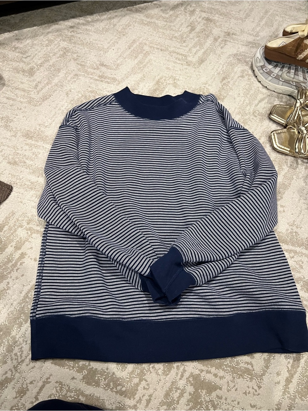 YPB knit mock neck
